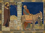 Egypt Canvas Paintings - The Flight into Egypt